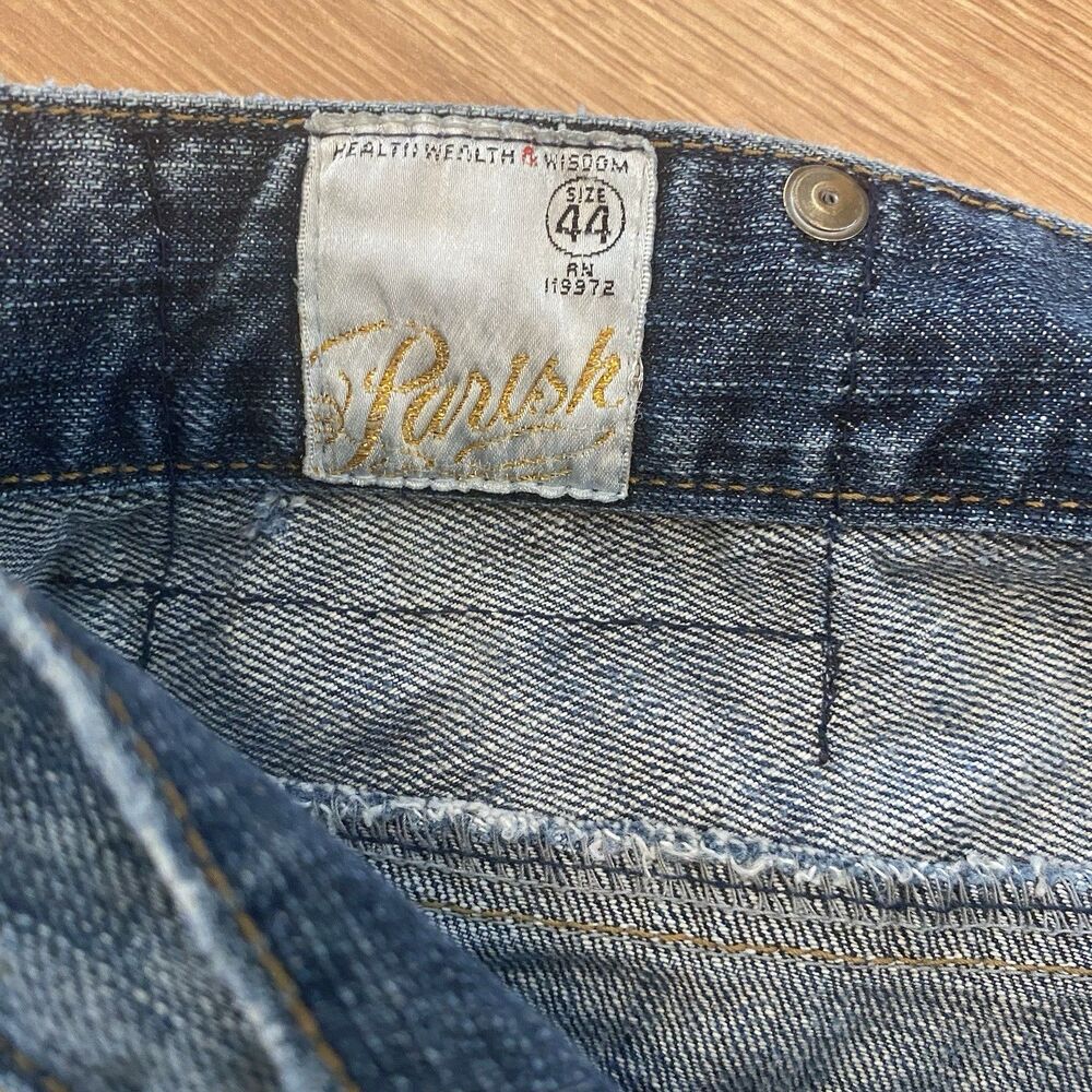 Parish Nation Baggy Jean Denim Shorts Men's 44 Relaxed Fit - Picture 9 of 16